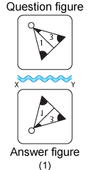 Non verbal reasoning, water images practice questions with detailed solutions, water images question and answers with explanations, Non-verbal series, water images tips and tricks, practice tests for competitive exams, Free water images practice questions